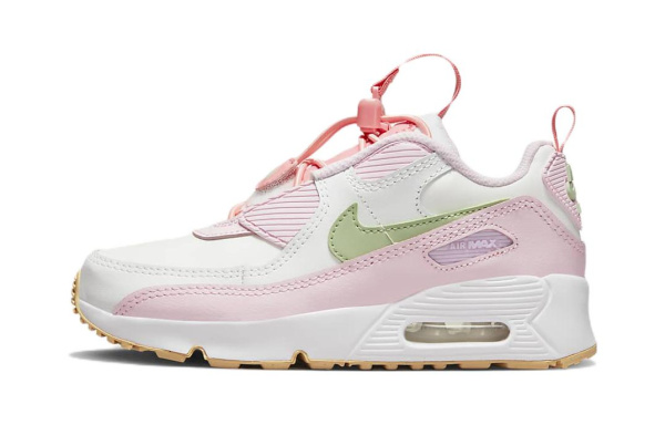 Nike Air Max 90 Детская повседневная обувь Низкий Топ Пре-Школа
