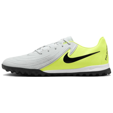 Nike Phantom GX 2 Нижняя юбка Устойчивая к истиранию Футбольные бутсы Унисекс Серо-желтый