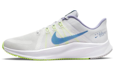 Nike Quest 4 Low Топ Тренировочные Беговые Кроссовки Женские Белые Синие Желтые