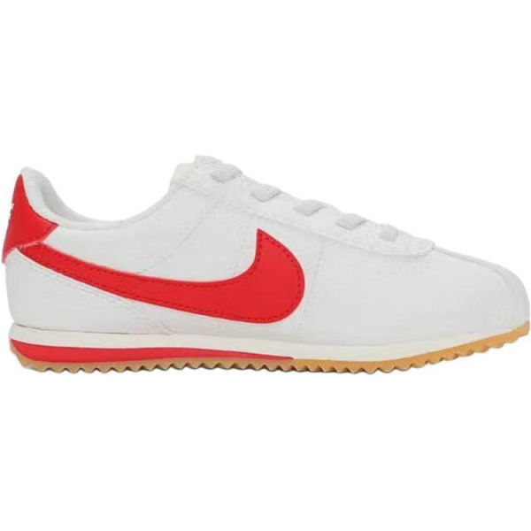 Nike Cortez EasyOn Детская Повседневная Обувь Низкий Верх Белый Красный Для Дошкольников