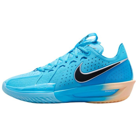 Nike Air Zoom G.T. Cut 3 Slip Resistant Abrasion Resistant Low Топ Баскетбольные кроссовки Унисекс Синий