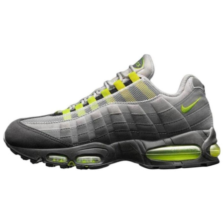 Nike Air Max 95 Low Топ Повседневные Беговые Кроссовки Унисекс Серый