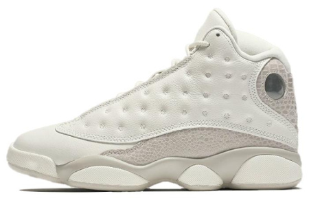 Jordan Air Jordan 13 Призрачный High Топ Винтажные баскетбольные кроссовки Женские Белые