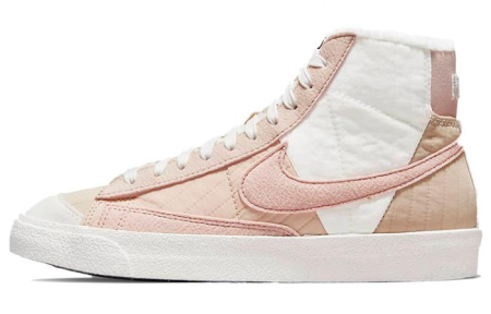 Nike Blazer 77 LX NN MID Топ Скейтборд Кроссовки Женские Жемчужно-розовый
