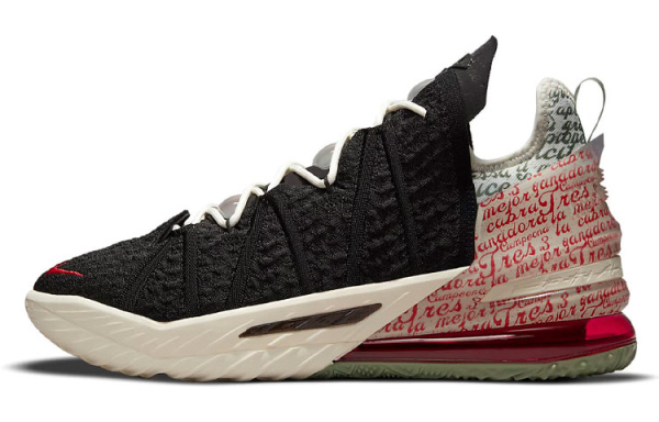 Nike Lebron 18 Баскетбольные кроссовки Low Топ Унисекс