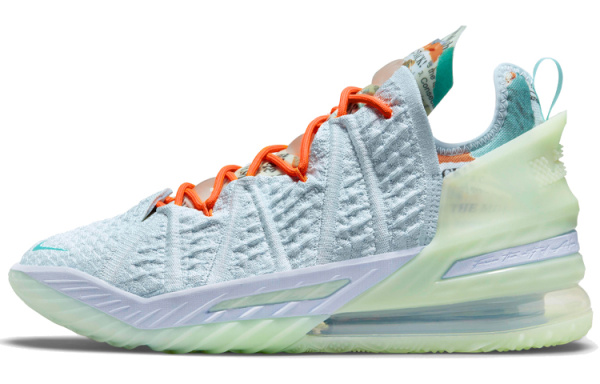 Nike Lebron 18 Баскетбольные кроссовки Low Топ Унисекс