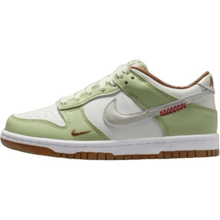 NIKE Dunk Детские Скейтбординги Низкие Зеленые Унисекс