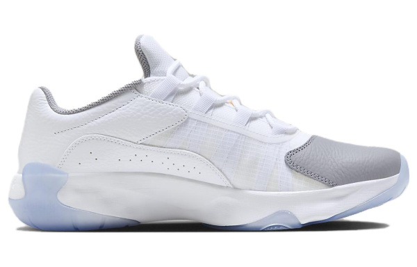 Jordan Air Jordan 11 Беговые кроссовки Низкие Белые Мужские