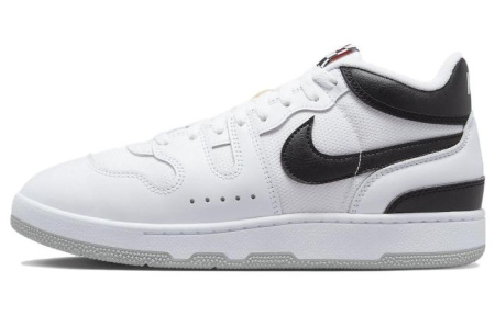 Nike Mac Attack 'Черный и Белый' Устойчивые к истиранию Дышащие Низкие Кроссовки для скейтбординга Унисекс Белый и Синий