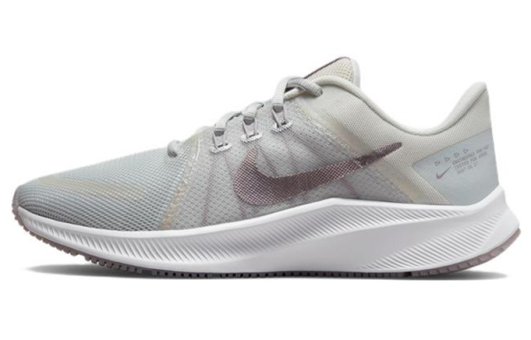 Nike Quest 4 Low Топ Повседневные Беговые Кроссовки Женские Светло-Серые