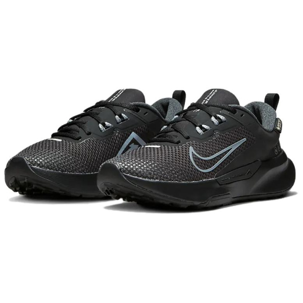 Nike Juniper Trail 2 Водонепроницаемый Низкий Топ Trail Беговые кроссовки Женские Черный