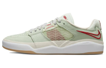 Nike SB Ishod Износостойкий и Легкий Низкий Топ Скейтборд Кроссовки Унисекс Мятно-зеленый