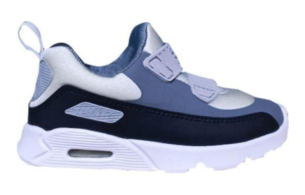 Nike Air Max TINY 90 Детская обувь, низкий верх, серый цвет, для малышей