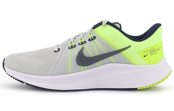 Nike Quest 4 Low Топ Тренировочные Беговые Кроссовки Мужские Серый Зеленый