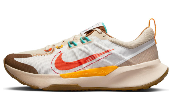 Nike Juniper Trail 2 Low Top Trail Беговые кроссовки Мужской Бежево-коричневый Апельсин