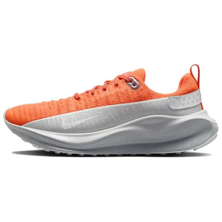 Nike InfinityRN 4 Slip Устойчивый к истиранию Низкий Топ Беговые кроссовки Мужской Красный Серый