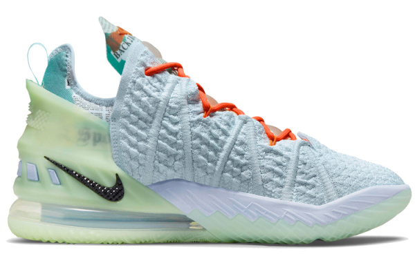 Nike Lebron 18 Баскетбольные кроссовки Low Топ Унисекс