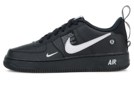 Nike Air FORCE 1 Детские Скейтбординги Низкие Кроссовки Унисекс