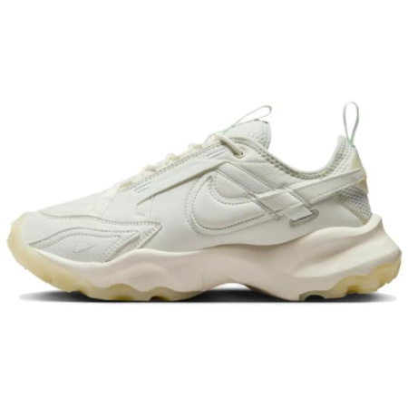 Nike TC 7900 Амортизаторы Шок Резистентные к Износу Низкий Топ Беговые кроссовки Женские Белые Зеленые