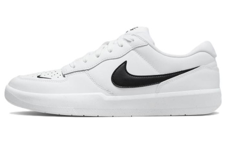 Nike SB Force 58 Premium Low Top Скейтборд Кроссовки Unisex Белый