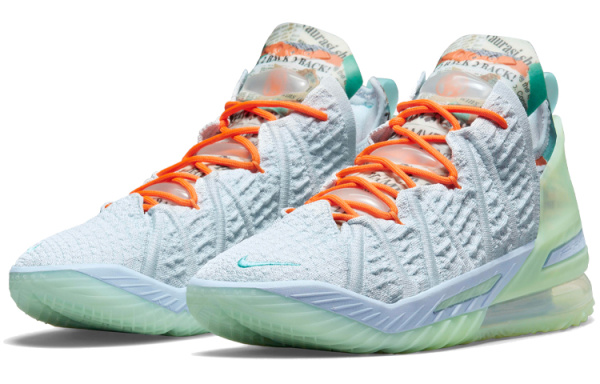 Nike Lebron 18 Баскетбольные кроссовки Low Топ Унисекс