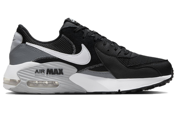 Nike Air Max Excee Повседневная обувь Низкий Топ Черно-серый Цвет Мужская