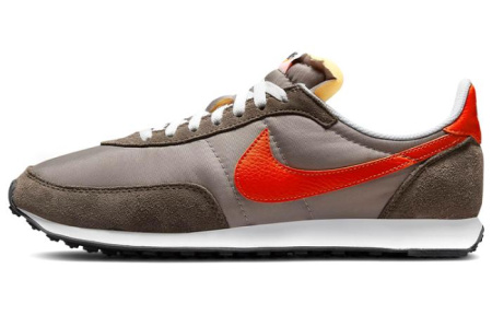 Nike Waffle Trainer 2 Low Топ Casual Мужской Коричневый Красный
