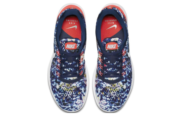 Nike Free RN Устойчивый к истиранию Дышащие Низкие Беговые кроссовки Женские Синие
