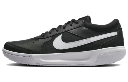 Nike Court Lite 3 Zoom Court Lite 3 Амортизация Дышащий Устойчивый к истиранию Низкий Топ Кроссовки для тенниса Мужской Черный Белый