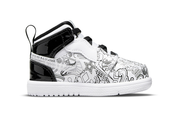 Jordan Air Jordan 1 Детская обувь MID Топ
