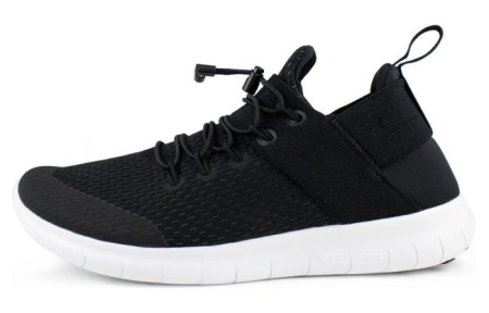 Nike Free RN Устойчивые к истиранию Низкие Беговые кроссовки Женские Черные