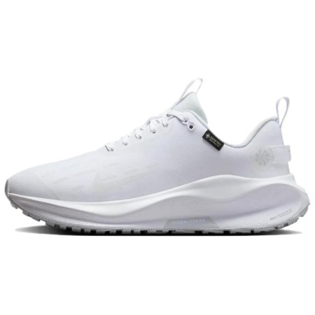 Nike InfinityRN 4 Устойчивый к истиранию Низкий Топ Повседневные Беговые кроссовки Женские Белые