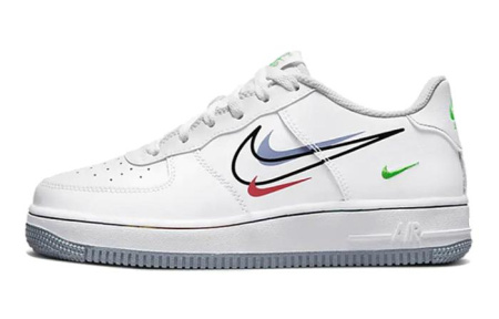 Nike Air FORCE 1 Детские Скейтбординги Низкие Кроссовки Унисекс