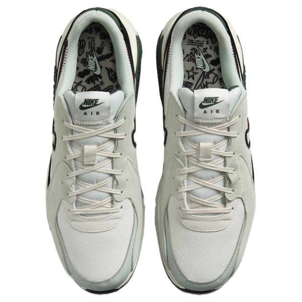 Nike Low Топ Повседневные Беговые Кроссовки Мужские Серые Зеленые