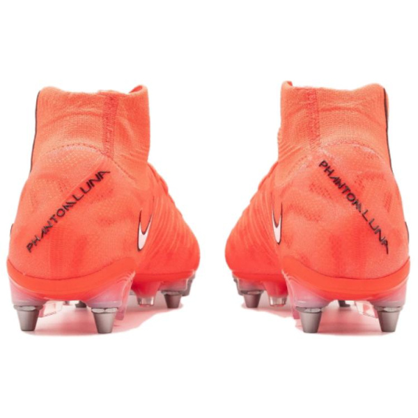 Nike Phantom Luna Elite противоскользящие устойчивые к истиранию футбольные бутсы для мужчин красные и белые