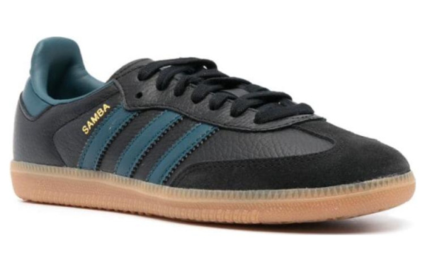 Adidas Samba Беговые кроссовки Низкие Топ Черные Женские