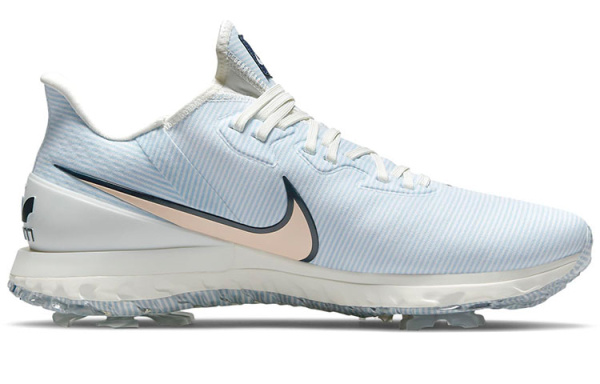 Nike Air Zoom Infinity NRG Амортизаторы Шок Резистентный к Износу Низкий Топ Обувь для гольфа Мужская Светло-синяя