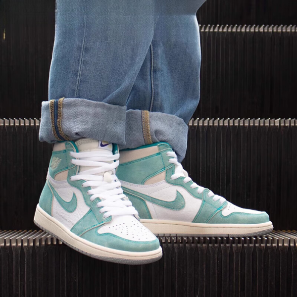 Jordan Air Jordan 1 Детские баскетбольные кроссовки High Топ Унисекс