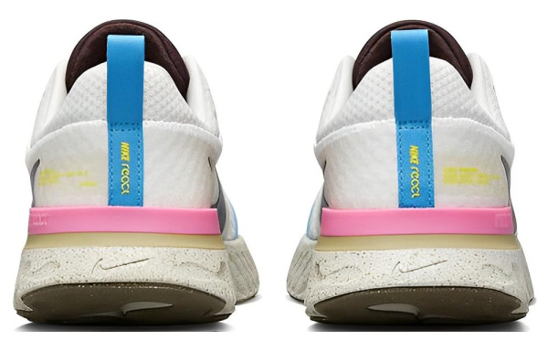 Nike React Infinity Run Flyknit 3 Low Топ Повседневные Беговые Кроссовки Мужские Белый Синий Черный Зеленый Розовый Желтый