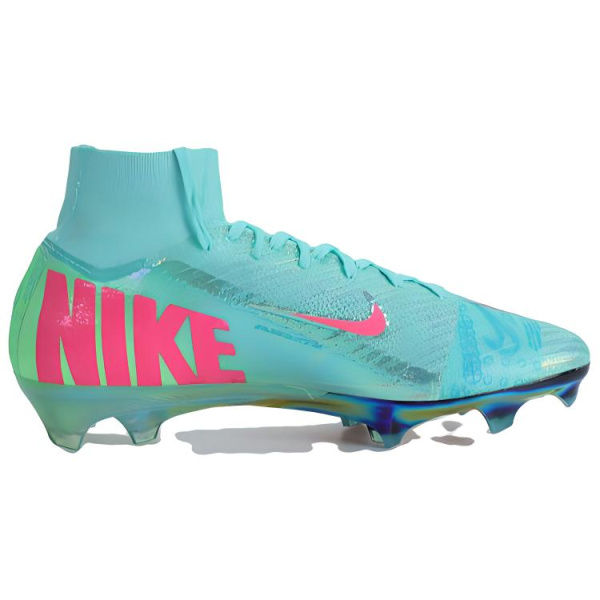 Nike Slip-resistant Abrasion-resistant Футбольные бутсы Унисекс Зеленый