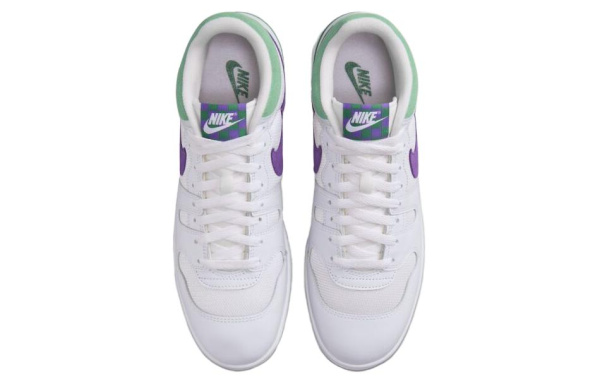Nike Mac Attack 'Wimbledon' Устойчивые к истиранию Дышащий MID Скейтбординг Кроссовки Мужские Белый Зеленый