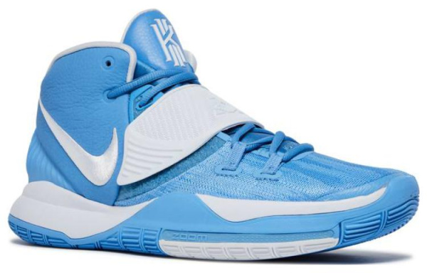 Nike Kyrie 6 TB Promo Slip-Resistant Abrasion-Resistant MID Баскетбольные кроссовки Мужской Синий Международная версия