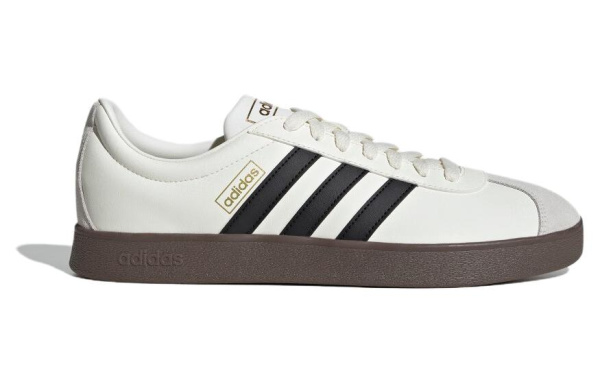 Adidas VL COURT 2,0 Кроссовки для скейтбординга Низкие Белые Унисекс