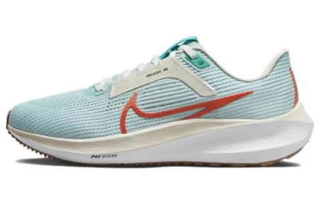 Nike Air Zoom Pegasus 40 Устойчивый к истиранию Низкий Топ Повседневные Тренировочные Беговые кроссовки Женские Зеленые