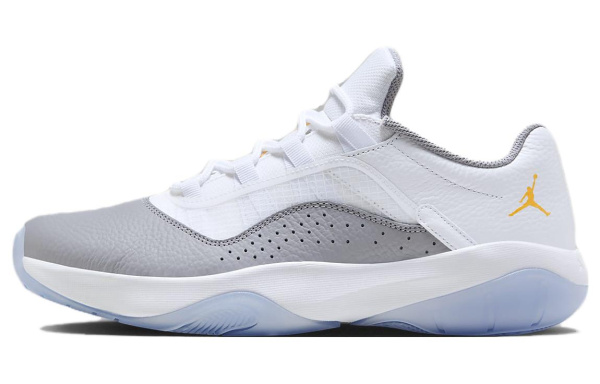 Jordan Air Jordan 11 Беговые кроссовки Низкие Белые Мужские