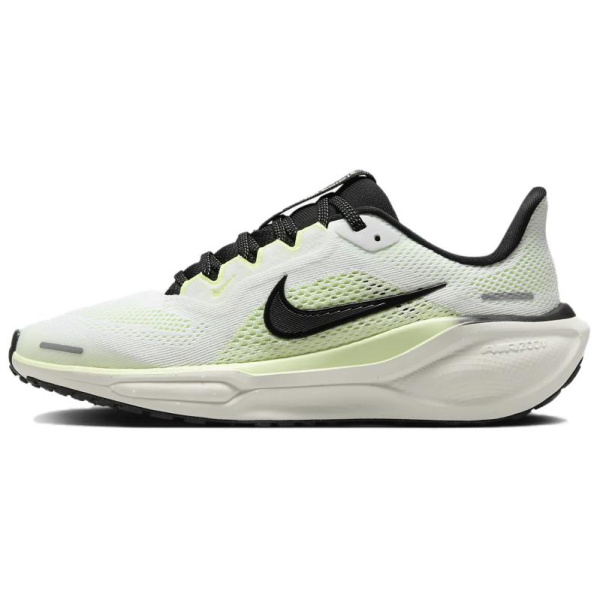 Nike Pegasus 41 Детские беговые кроссовки Низкий топ Белый/Зеленый Kids