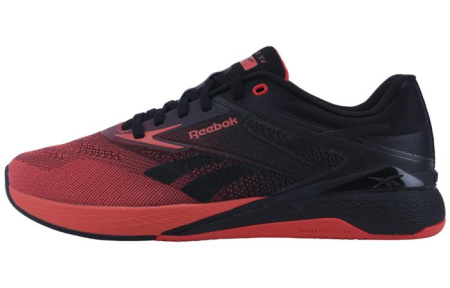 reebok Беговые кроссовки Низкие Черные / Красные Унисекс