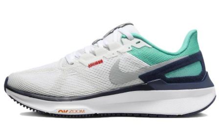 Nike Zoom Structure 25 Low Топ Беговые кроссовки Женские Белый Зеленый