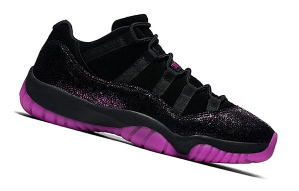 Jordan Air Jordan 11 Винтажные баскетбольные кроссовки Low Топ Женские