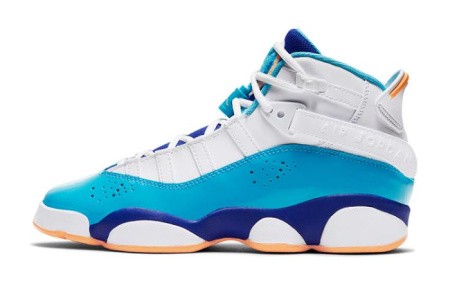 Jordan Air Jordan 6 Кольца Детские баскетбольные кроссовки Высокие Топ Унисекс